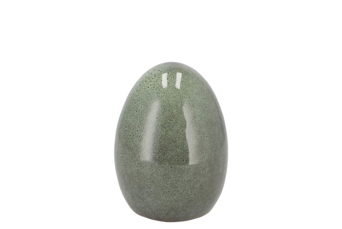 Jet Green Egg 7x7x10cm