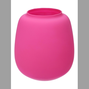 DF02-666000500 - Vase Amelie d10.4/18.2xh20 fuchsia matt