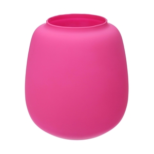 DF02-666000500 - Vase Amelie d10.4/18.2xh20 fuchsia matt