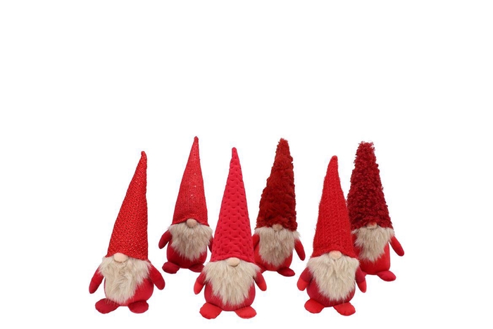 <h4>Gnome Red Deco Ass 8x22cm</h4>