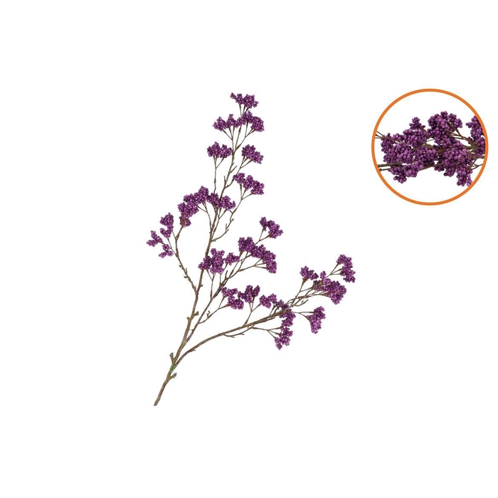 <h4>Silk Berry Spice Dark Purple 108cm Nm</h4>