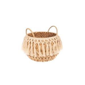 CST CESTO FIBRA NATURAL FOLK 21X23X17CM