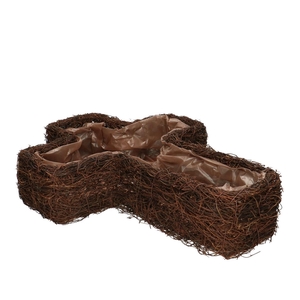 Allerheiligen Planter kruis 42*32*9.5cm