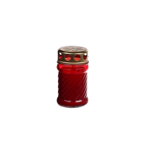 DF09-883921300 - Grave candle d6xh11 red