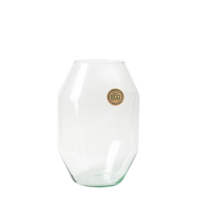 <h4>Glas Eco vaas Diamant d17*25cm</h4>