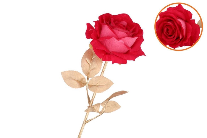 <h4>Silk Rose Goldie Beauty 75cm</h4>