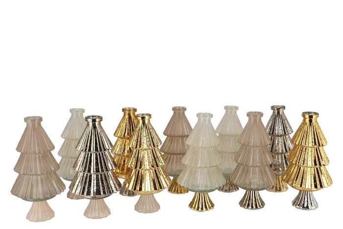 Jazz Cozy Sand Vase X-mas Tree Ass 11x22cm Nm