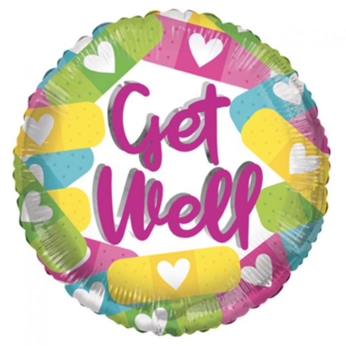 <h4>Party! Balloon Eco Get well 45cm</h4>