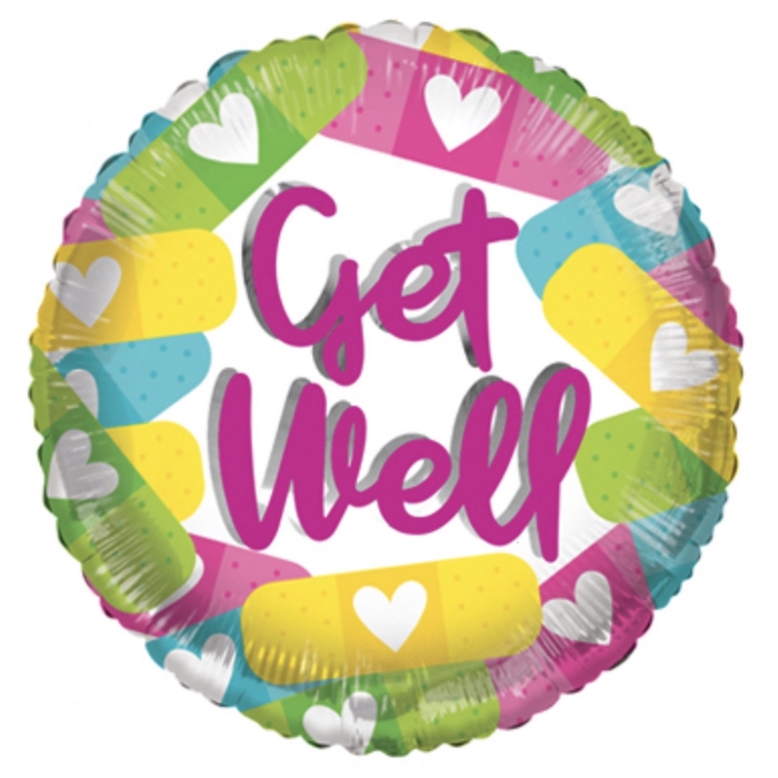 <h4>Party! Ballon Eco Get well 45cm</h4>