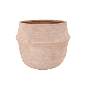 Lisboa Cream Pot Edge 35x35x32cm