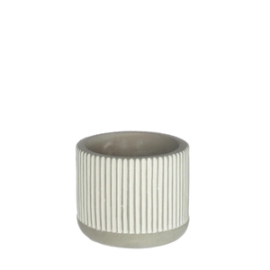 Keramiek Lines pot d07.5*6cm