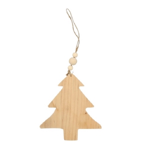 Christmas natural Hanging tree 15cm