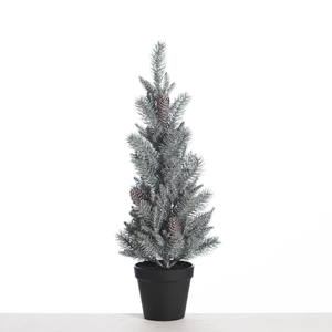 AF Pine tree w/cone in pot L56