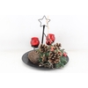 arr5 Kerst MB - Black plate std ster red