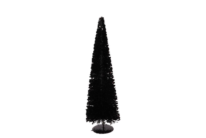 <h4>Sparkle Sequins Black Tree 17x50cm Nm</h4>