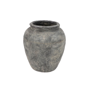 Gamla Grey Jug Mosaic Top 27x27x30cm