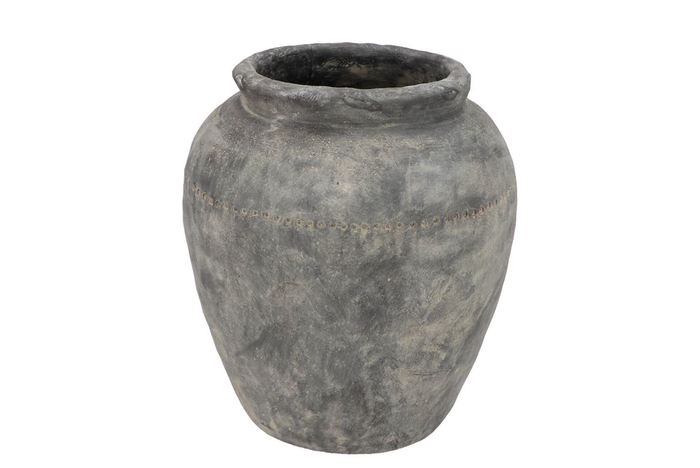 <h4>Gamla Grey Jug Mosaic Top 27x27x30cm</h4>