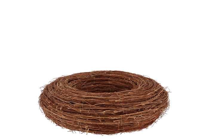 Wreath Elm Tree Branches Natural 38x10cm