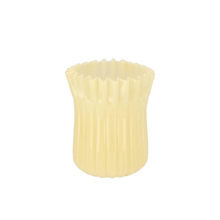 <h4>Imke Lemon Vase Milky 18x18x23cm</h4>