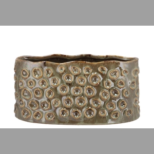 Alora Majestic Green Pot 34x17x16cm