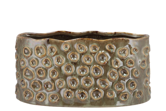 <h4>Alora Majestic Green Pot 34x17x16cm</h4>