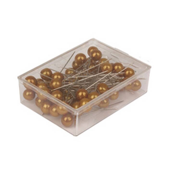 <h4>Pushpins 10mm Goud - Ds 50 St 1355-09</h4>