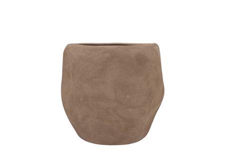 <h4>Lisboa Brown Pot 14x14x13cm Nm</h4>