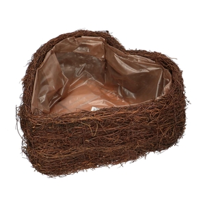 Promo Salim planter heart 28*28*11cm