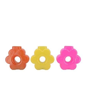 Livia Dutch Orange Mix Vase Ass 20x7x19cm Nm