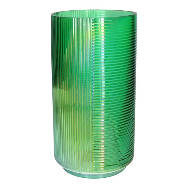 <h4>Vase Perlina d13.5xh25.5 green+pearl</h4>