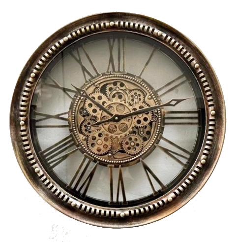 <h4>Clock Gear Ø53cm Ant. Gold 871</h4>