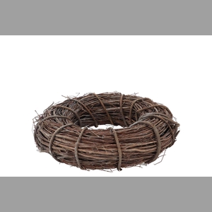 Wreath Elm Branches Grey 30x8cm