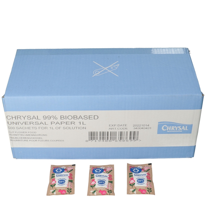 <h4>Care Chrysal paper sachet 1L*500</h4>