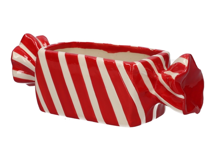 <h4>DF11-730451800 - Planter Candy 22.2x8.9x7.1 red</h4>