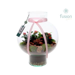 Green Bottle Laura Large met Moederdag arrangement