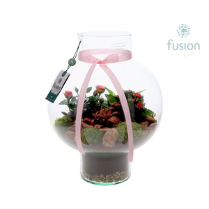 Green Bottle Laura Large met Moederdag arrangement