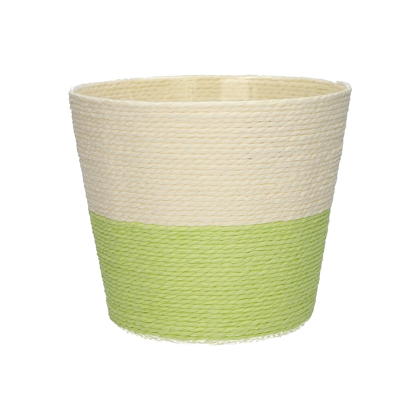 <h4>Basket Riley1 Duo d19xh16 cream\\lime</h4>