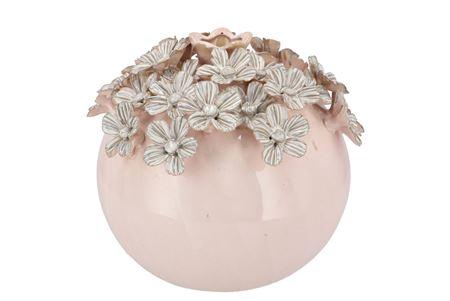 <h4>Daisy Pink Vase Flower 23x23x21cm</h4>