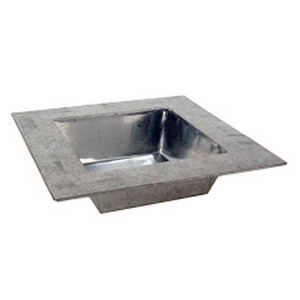 Bowl Alicante zinc L31xW20xH5.5cm