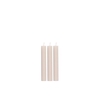 Frosty Ivory Mix Taper Candle 2x15cm