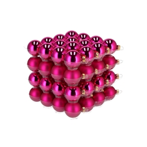 Glass Ball Fuchsia 40mm P/64