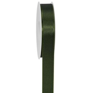 Taftband 25 mm Antique groen 50m.