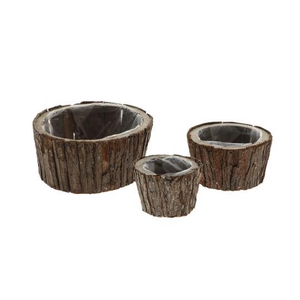 Planter Bark Rnd S3 H12D27