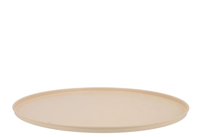 <h4>Coaster Cream Tray Metal 56x56x2cm</h4>