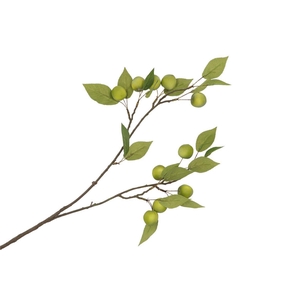 Silk Apple Plum Claude Green 76cm Nm