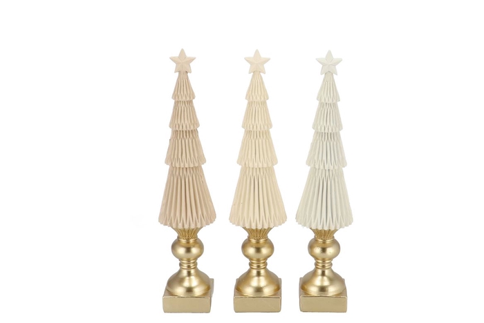 <h4>Faby Cozy Sand Xmas Tree Ass 6x6x30cm</h4>