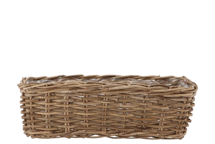 <h4>Rattan Ivy Pot Balcony 50x15x17cm</h4>