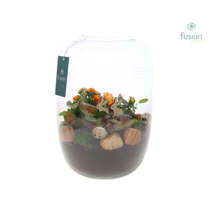 Green Bottle Isabella XLarge Pasen met arrangement