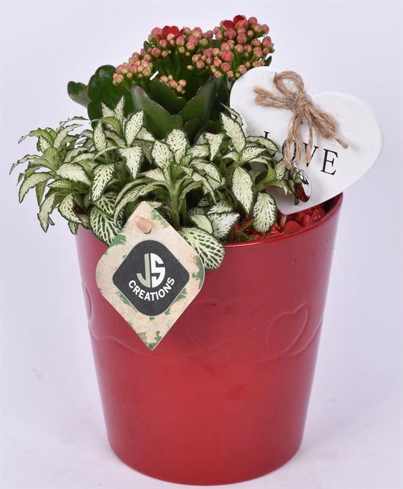 <h4>Keremiek met hart 12.5cm</h4>