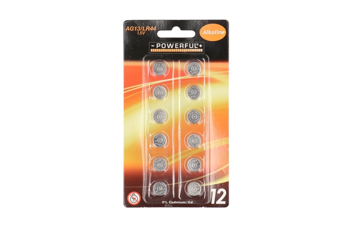 <h4>Floristry Battery Button Cel Ag13 P/12 Pieces</h4>